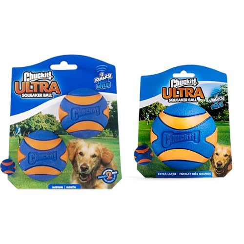 Chuckit set de 3 pelotas mordibles para perro miniatura 1
