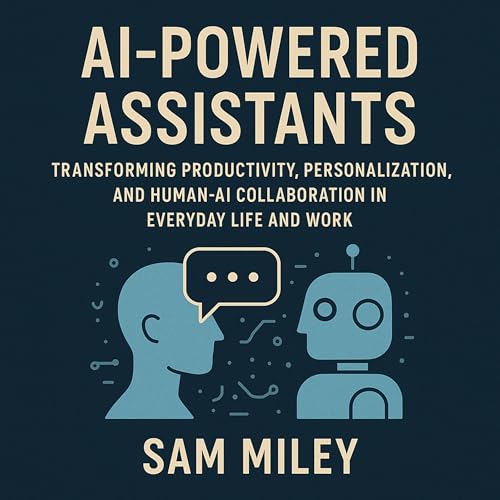 Diseño de la portada del título AI-Powered Assistants