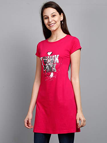 Image of FLEXIMAA Women's Half Sleeve T-Shirt - P