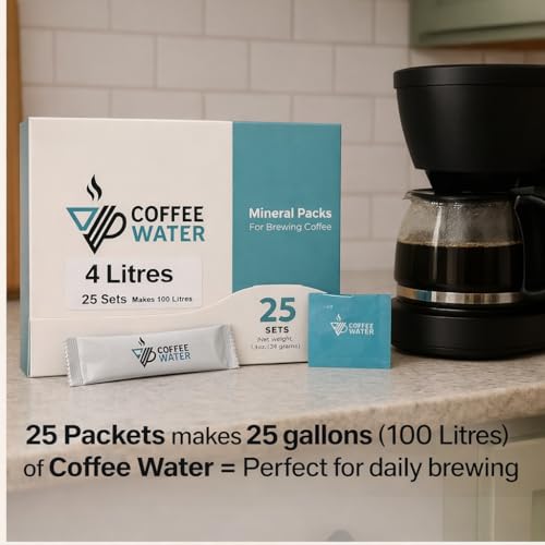 COFFEE WATER Mineral Packs (25 Gallons)