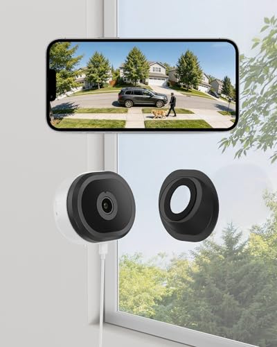 Anlapus 3MP 2K Magnetic Window Camera, Window Security Camer