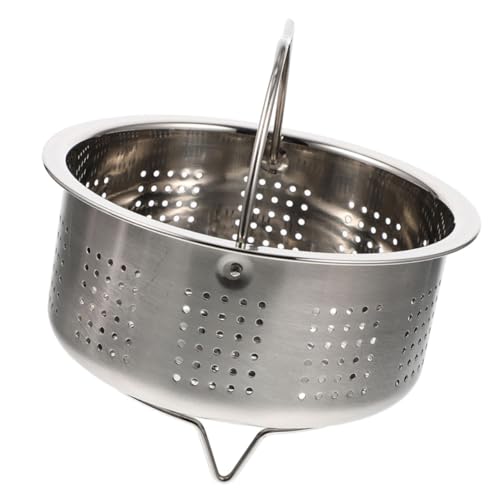 DOITOOL Panier Vapeur Inox pour Cuiseur Électrique Cuit Vapeur avec Perforations Uniformes pour Légumes Riz Fruits de Mer et Œufs Accessoire Pratique pour Cuisson Saine