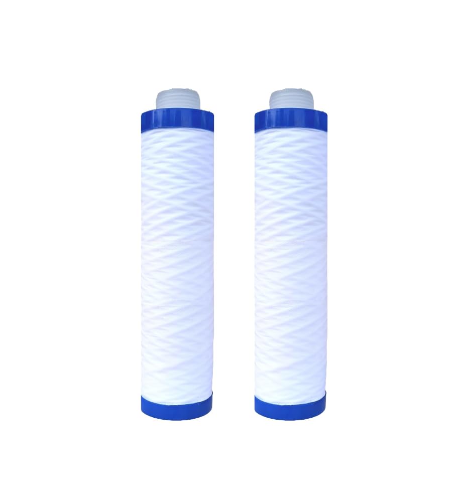 Pre Filter for Water Purifier, 9 inch PP Yarn Wound Filter Threaded Candle Cartridge. Compatible with Aqua-Guard. Pre Filter, Liv-Pure. Pre Filter, L.G. and All Other Brands (2) (B0DF5N6JW4) Amazon Price History, Amazon Price Tracker