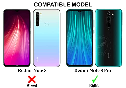 Image of Jkobi Back Cover Case for Xiaomi Mi Redmi Note 8 Pro (Liquid Silicone | Side Grip | Camera Protection)