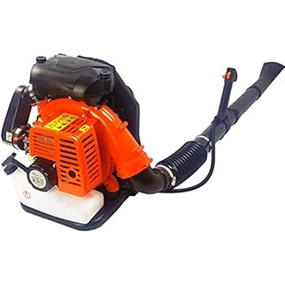 Dealourus 65cc Petrol Backpack Leaf Blower, Extremely Powerful - 210MPH Lightweight With New and Improved Padded Support Straps For Maximum Comfortability