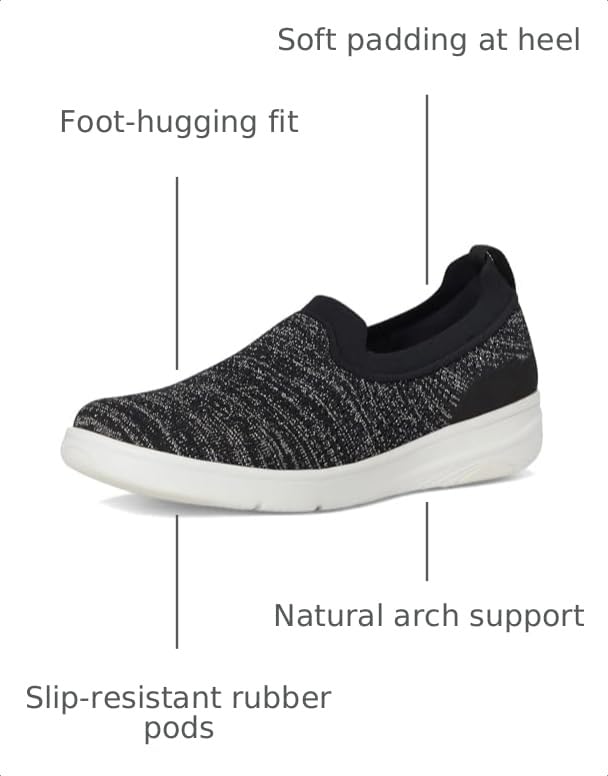 Image of FitFlop Super-Q Knit Slip-Ons