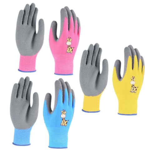 Teen Garden Gloves, 3 Pairs