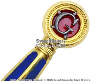 Miniatura 5 de Munetoshi - Espada masónica fraterna de 39 pulgadas, caballero templario masonería