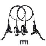 Conception d'installation polyvalente : Ces freins pour vélo sont dotés d'une conception de montage polyvalente garantissant une compatibilité avec les fourches à pattes A/B et les adaptateurs de montage /arrière. Cette polyvalence permet un ajustement pratique des composants et améliore les performances de freinage sur différents modèles de vélos, une solution idéale pour les cyclistes cherchant une grande adaptabilité lors de mises à niveau ou de réparations.