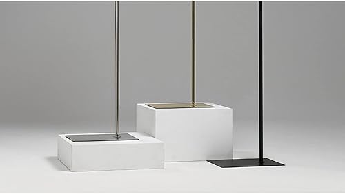 Miniatura 7 de GXFWJD Maniquí femenino con pasamanos de madera maciza, maniquí de torso con base cuadrada de 57 a 80 pulgadas de altura ajustable para coser, ropa,