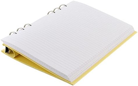 Filofax Clipbook Classic Pastels A5 notebook - lemon