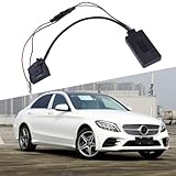 Auratrove Bluetooth-kompatibles AUX-Adapterkabel, für Mercedes Comand 2.0 APS 220 W211 W203 W168, Autoradio Audio-Schnittstelle