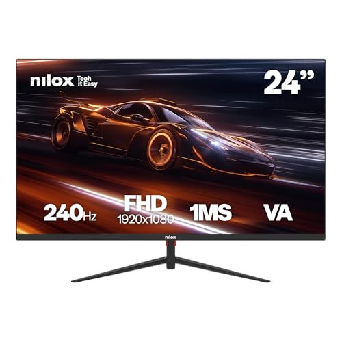 Monitor 240Hz Nilox 27 Pulgadas NXM27FHD2401 HDMI DP Fluido