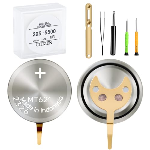 295-5500 時計用電池 シチズン エコドライブ 295-5500/MT621 対応 8510 8511 8512 8515 8625 8626 8627 8628 8629 8651 密閉型コンデンサ充電式電池