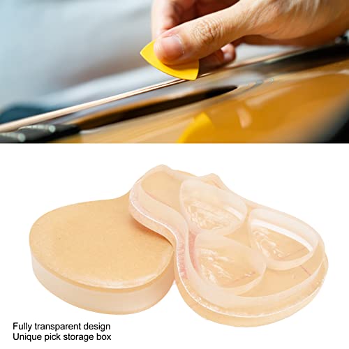 Étui de Rangement pour Médiator de Guitare, étui de Support de Médiator Transparent pour Basse, en Forme de Guitare - Les Beatles, Paul McCartney, John Lennon, RIngo Starr, George Harrison Étui de Rangement pour Médiator de Guitare, étui de Support de Médiator Transparent pour Basse, en Forme de Guitare – Image 8