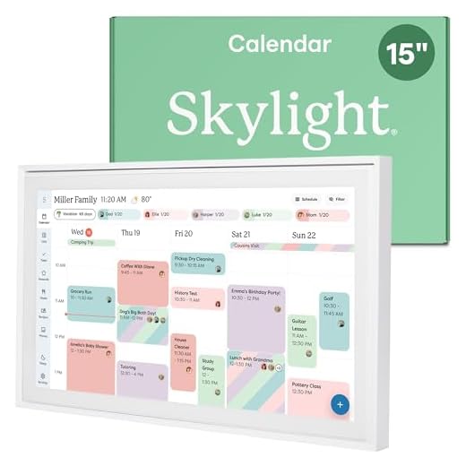 Skylight Calendar 15-inch Digital Chore Chart