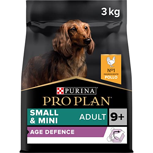 PURINA PRO PLAN Perro Adulto Pequeño y Mini 9+ con OPTIAGE Pollo 3kg