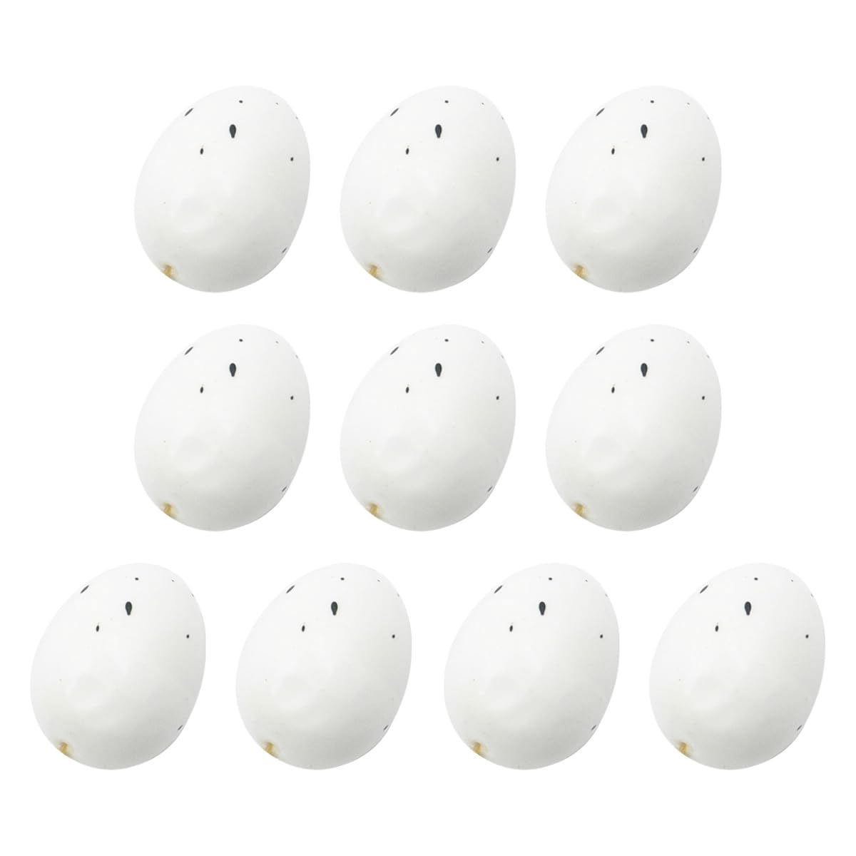 ieron 10 Pcs Artificial Foam Bird Eggs, Handmade Fake Eggs for Easter Garden Yard Home Party Decoration