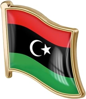 vmcoatdu Country Flag Pin Badge International Travel Brooch Metal Alloy Souvenir Pin for Hat Clothes Backpack, 0.75x0.7inch, Metal, epoxy resin