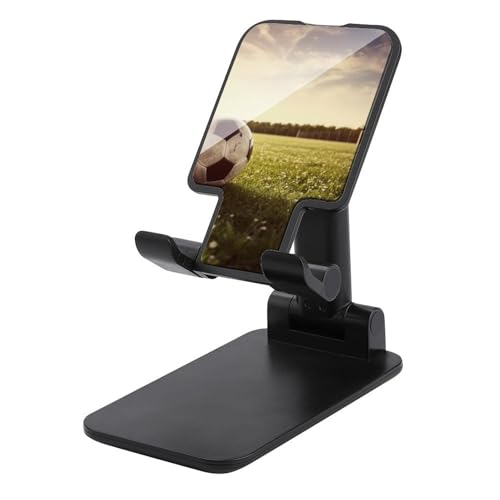 JTREHY Mobile Phone Holder, Soccer Ball on A Field Printed