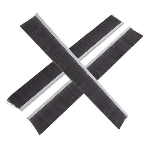 KOMBIUDA 3Pcs Nylon Mailbox Brush Strip 25Cm Letter Box Sealing Brush for Weatherproof Dustproof Draft Protection, Home and Office Mailbox Accessory