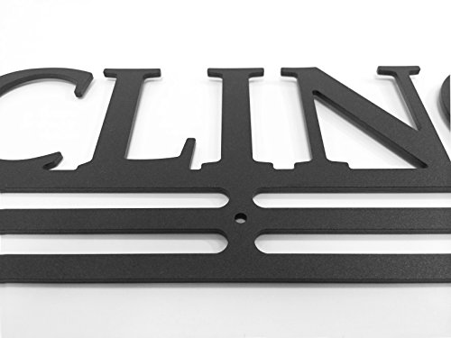 Espositore per medaglie sportive, tema ciclismo