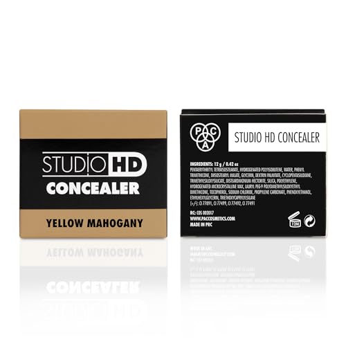 Image of PAC Studio HD Powder Concealer, Natural Finish (Yellow Mahogany)