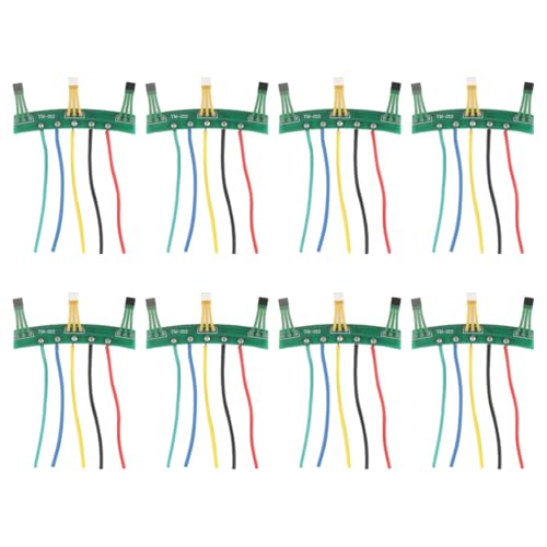 Hoite Placa PCB con sensor Hall de 8 piezas con cable Y3147 41F 213 para vehículo eléctrico, bicicleta eléctrica, scooter eléctrico, compatible con 120 grados