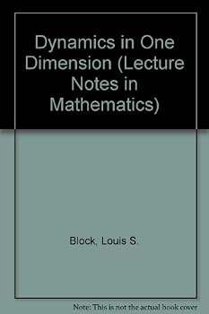 Paperback Dynamics in One Dimension (Lecture Notes in Mathematics) Book