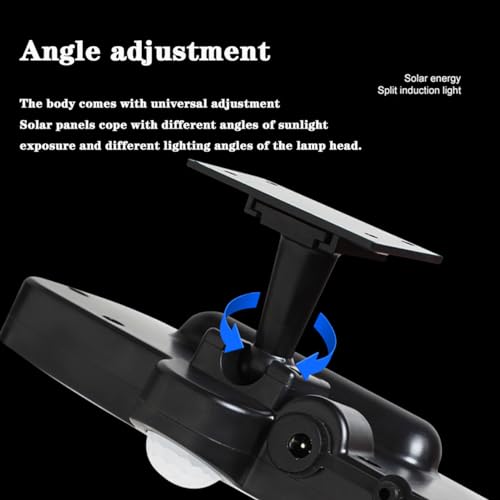 Lampe à induction solaire split E D pour éclairage de garage et cour - 6