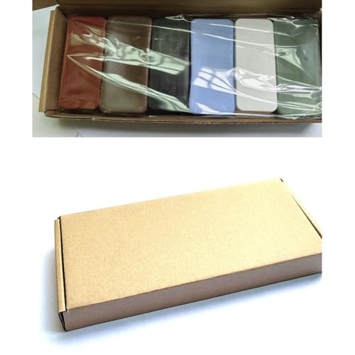 FACAIIO Pasta de pulido de acero inoxidable, cera de pulido de metal, pasta de pulido sólida, multicolor, herramientas de fabricación y metalurgia CNC