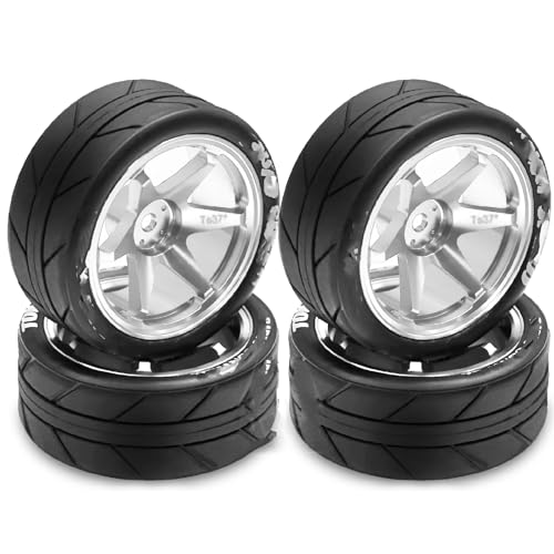 RC�J�[�̃^�C���ƃz�C�[�� Compatible With HSP 94123 For Sakura D4 For TAMIYA For TT02 For Wltoys 144001 1/10 RC�J�[�p�S���^�C�� 12mm �Z�p����