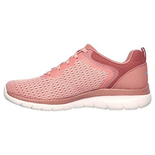 Skechers Skechers Women's Bountiful - Quick Path Sneaker, Rose, 9.5