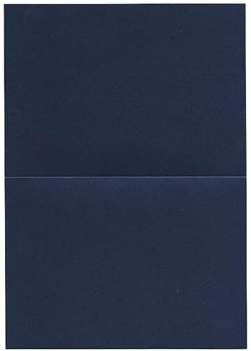 5 x 7 (fits Inside an A7 Envelope) Stardearm Metallic Lapiz Lazuli Foldover Card - 50 Cards per Pack
