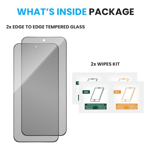 Image of FIRST MART Military-Grade Matte Anti-Glare Tempered Glass for Vivo T5 Pro (6.83 Inch) With Installation Kit | Edge to Edge Coverage |Anti Glare, Bubble-Free [2 Pack]