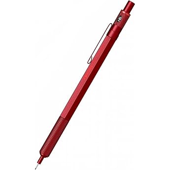 Rotring Rotring 600 Madder Red Mechanical Pencil 0.5mm Knock Type 2119800 Officially Imported Product