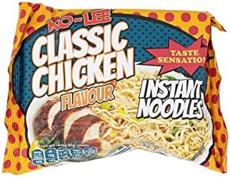 Ko - Lee Taste Sensation Classic Chicken Flavour Noodles 85g (Pack of 30) - Excellent For Snacking, Stir-Frying, Soups, Or As A Quick Side Dish - Ready In Few Minutes