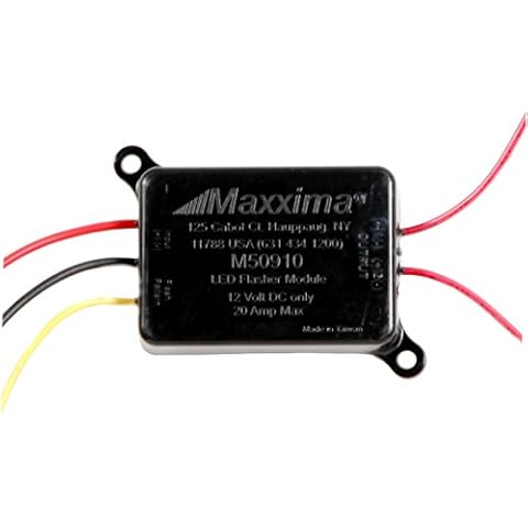 Maxxima M50910 LED Flasher Module with 16 Selectable Flash Patterns Cover