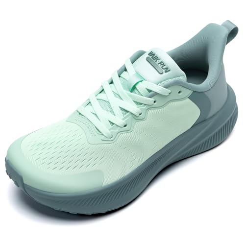 ALEADER Cushion Tennis Running Shoes for Women, Wide…