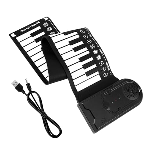 Vaguelly 49 Rouleau De Piano Clavier Midi Main Piano Numérique Portatif Piano à Clavier Pliable Piano à Clavier Électrique Plier Le Piano Clavier De Piano Électronique Black Gel De Silice - Les Beatles, Paul McCartney, John Lennon, RIngo Starr, George Harrison Vaguelly 49 Rouleau De Piano Clavier Midi Main Piano Numérique Portatif Piano à Clavier Pliable Piano à Clavier Électrique Plier Le Piano Clavier De Piano Électronique Black Gel De Silice