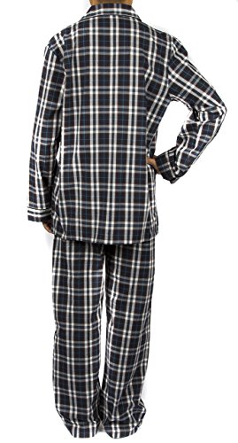 Leisureland Classic Cotton Men's Pajama Set, Button-Front Men's Pajamas2