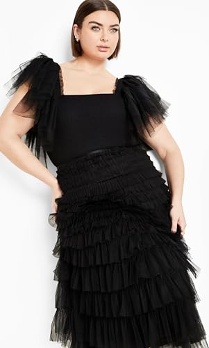 City Chic Women's Plus Size Skirt Averi3