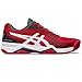 ASICS Gel-Challenger 12 Clay, Scarpa da Passeggio Unisex-Adulto, Classic Red/White, 45 EU