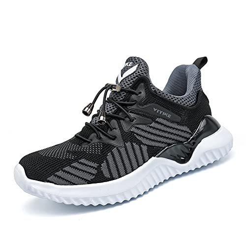 Image of VITUOFLY Boys Girls Sneakers Kids Mesh Lightweight Running Tennis Shoes
