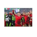 Fertig zum Einrahmen oder Aufhängen an der Wand mit Posterhalterungen, Clips, Reißzwecken oder Reißnägeln.