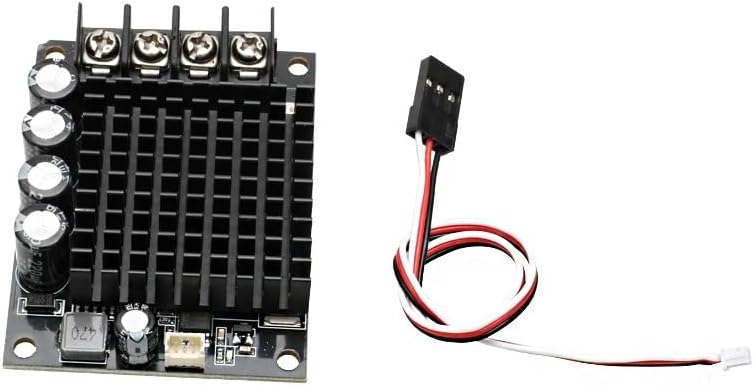 Speaker Connectors 30A Brushed ESC Bidirectional 3S-6S (8V-30V) Electronic Speed Controller with 5V 3A BEC for Car Boat DIY Projects
