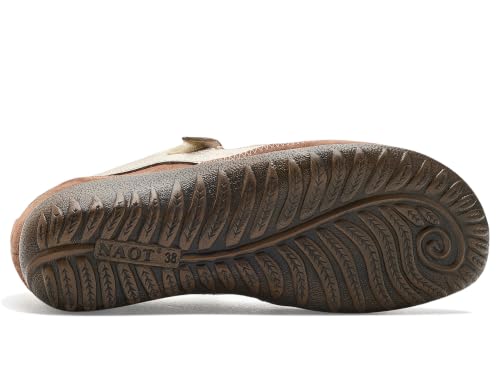 Image of NAOT Footwear Women's Kirei Maryjane with Cork Footbed and Arch Comfort and Support - Lightweight and Perfect for Travel- Removable Footbed