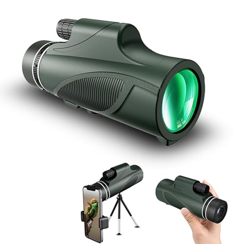 Télescope monoculaire 12x50 étanche et compact pour observation - 4
