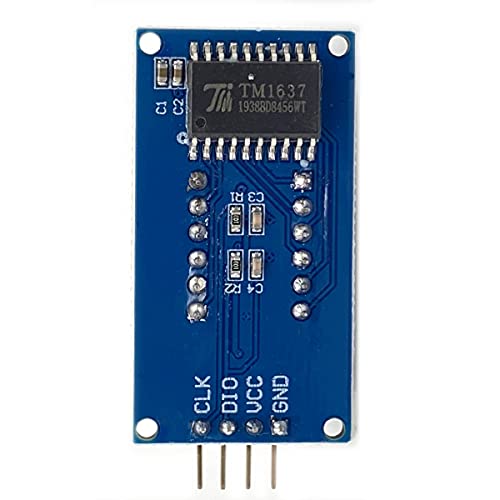 Kiro&Seeu 2Pcs Tm1637 4 Bits Digital Tube Led Display Module With Clock Display Tm1637 Relay Board Compatible With Ar-Duino Uno R3 #TOP5