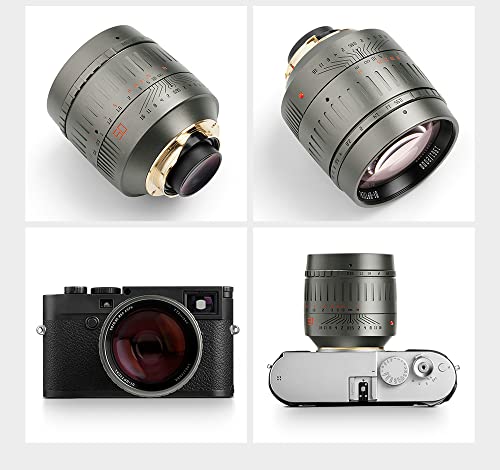 Ficha técnica TTArtisan Lente de enfoque manual de marco completo F0.95 APSH de 50 mm lente de aluminio de gran apertura para cámaras Leica M-Mount como Leica M-M M240 M3 M6 M7 M8 M9 M9p M10 Titanio - Fernando Cortés